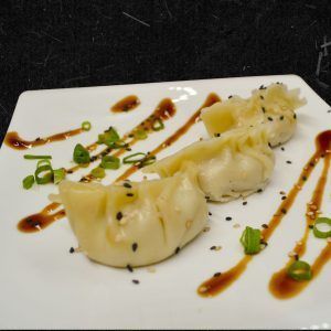 Gyozas de Camaron al Vapor