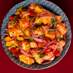 Ceviche Salmón